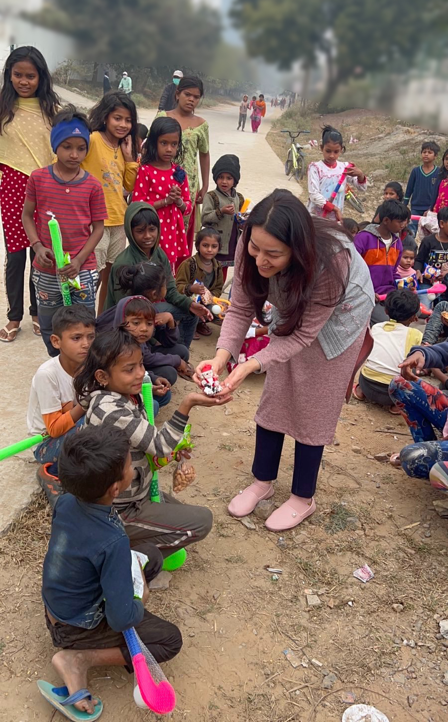 Honeypreet Insan – Birthday Celebration with Kids
