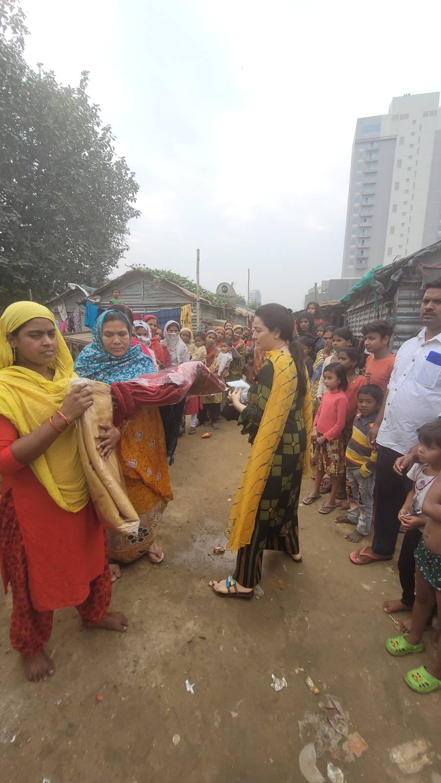 Honeypreet Insan – Blanket Donation