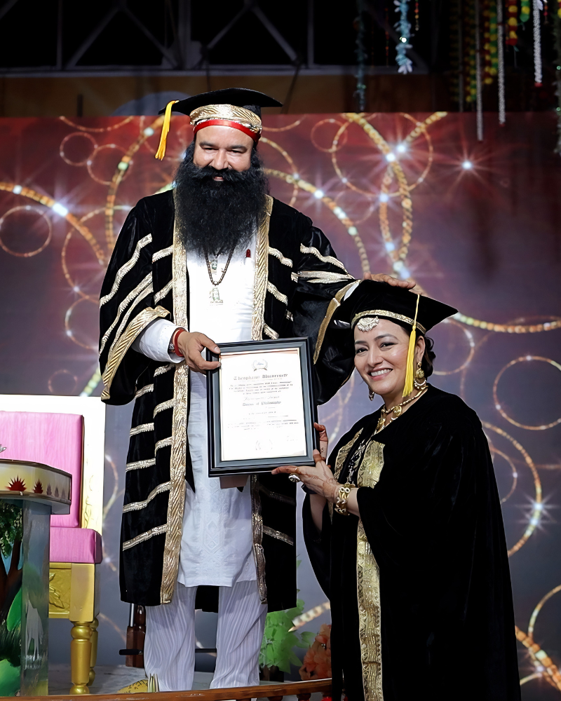 Honeypreet Insan – Honorary Doctorate