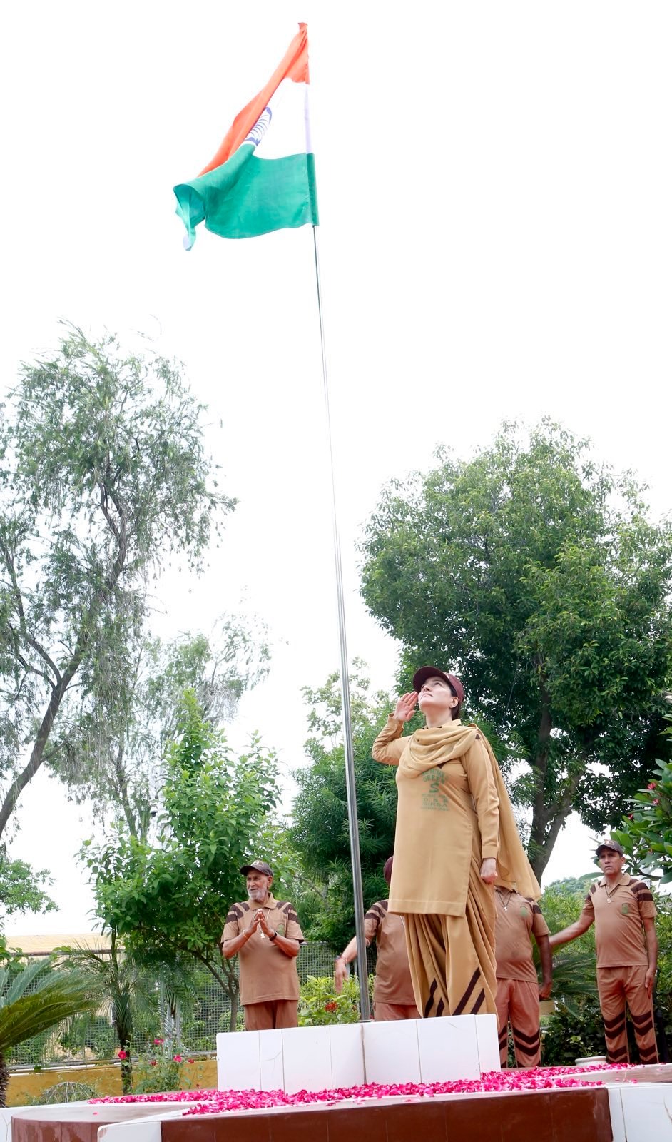 Honeypreet Insan – Republic Day Celebration
