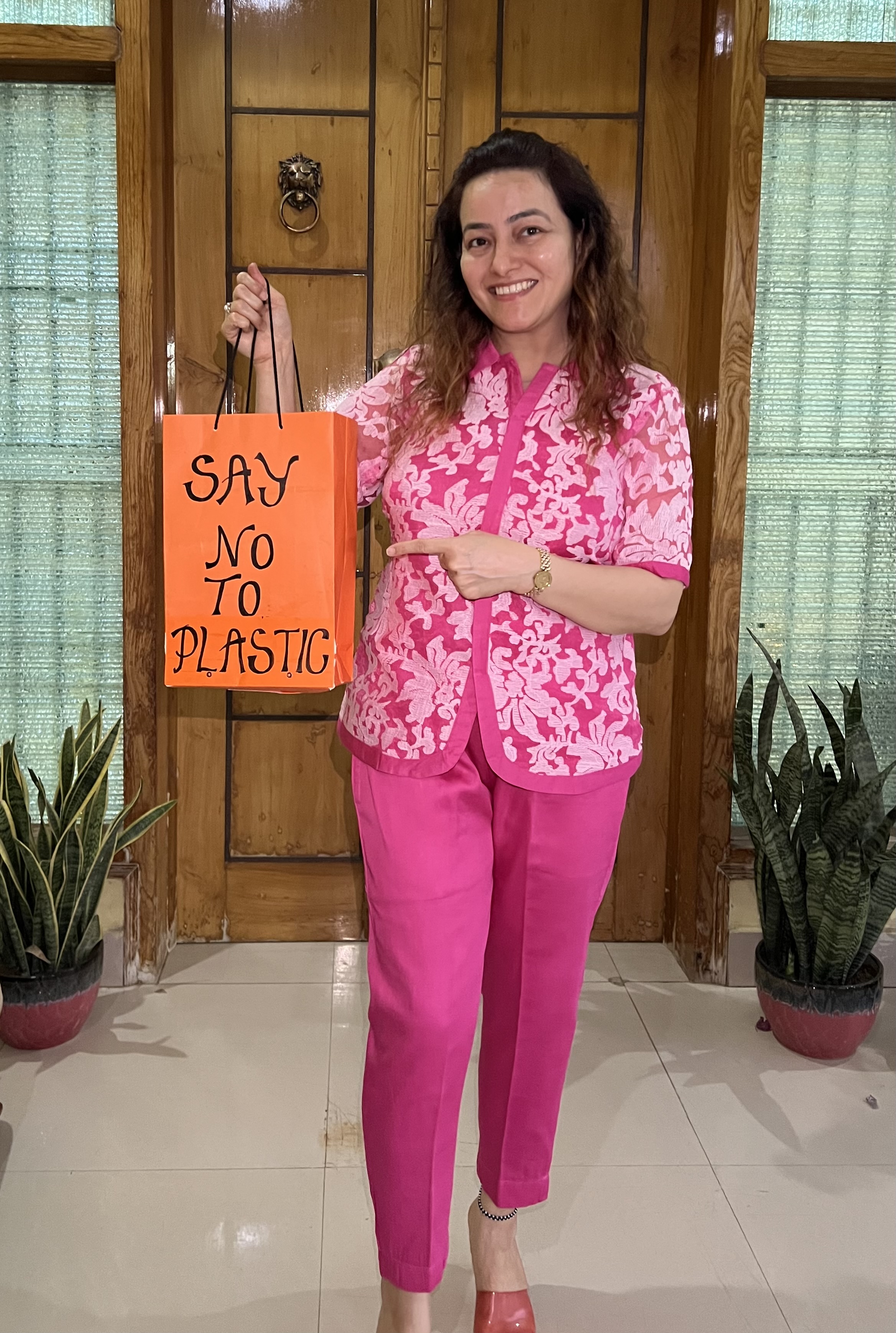 Honeypreet Insan – Say No to Plastic