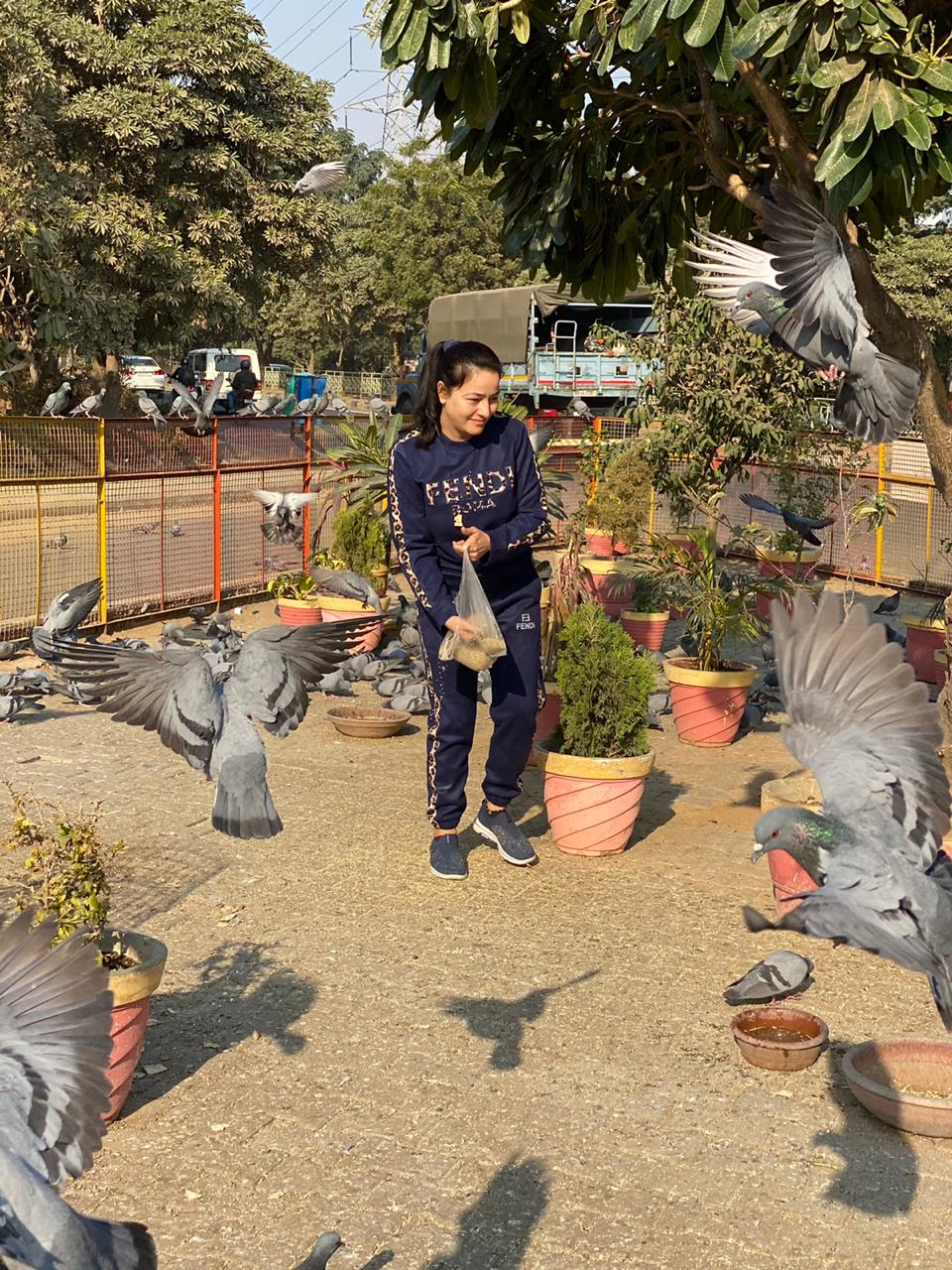 Honeypreet Insan – Nurturing Birds
