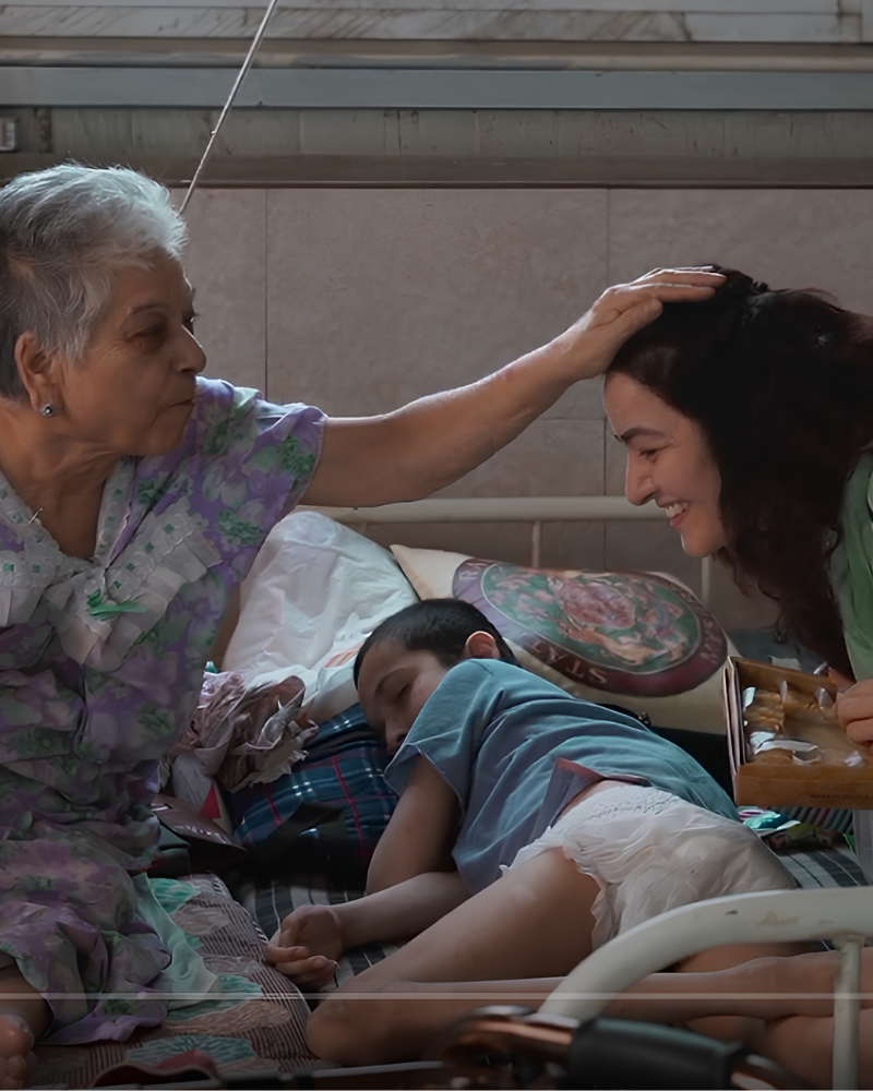 Honeypreet Insan – With Elders